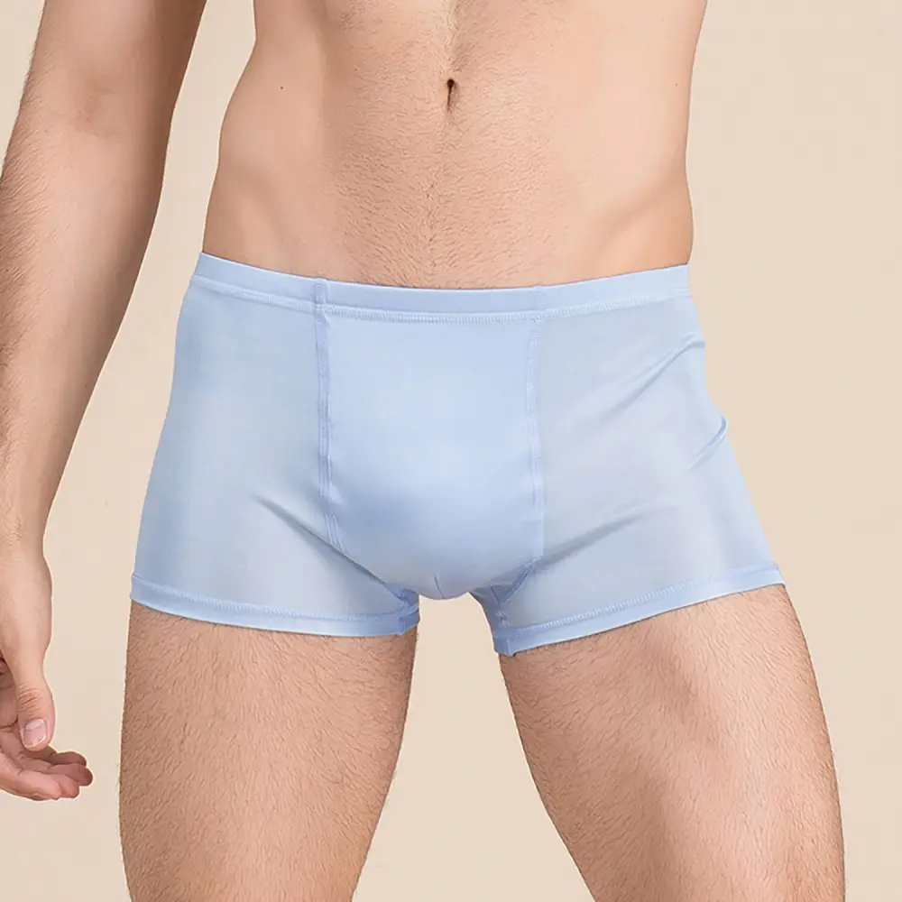 Stretch Silk Knit Boxer Briefs