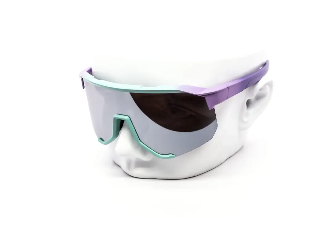 12-Pack Oversized Sport Shield Mirror Performance Sunglasses
