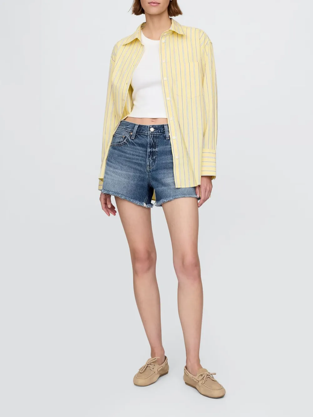 Cat Whiskers Hem Shorts