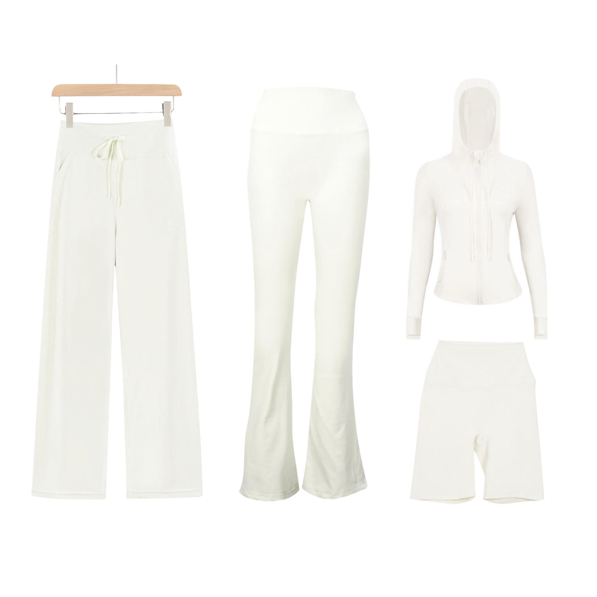 Ladies Slim Stretch Suit Five-Piece Set