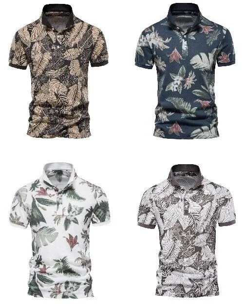 Refined Polo Collar Short Sleeve Polo Shirt