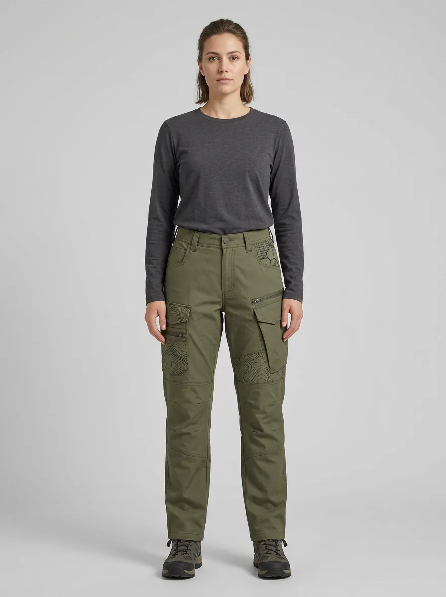Unisex Roamer Topographic Tactical Work Pants