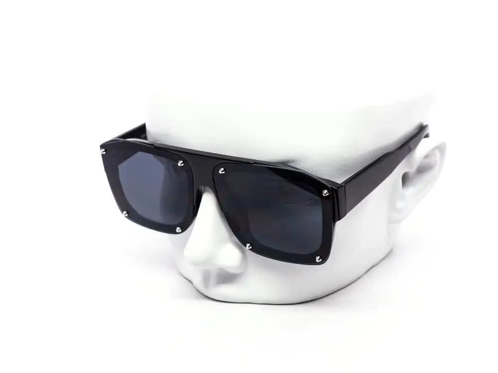 12-Pack Minimalist Rimless Square Burnt Mirror Sunglasses