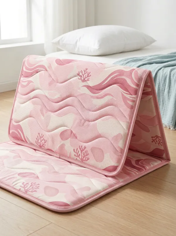 Ocean Lover Coral Reef Pattern Cooling Mat