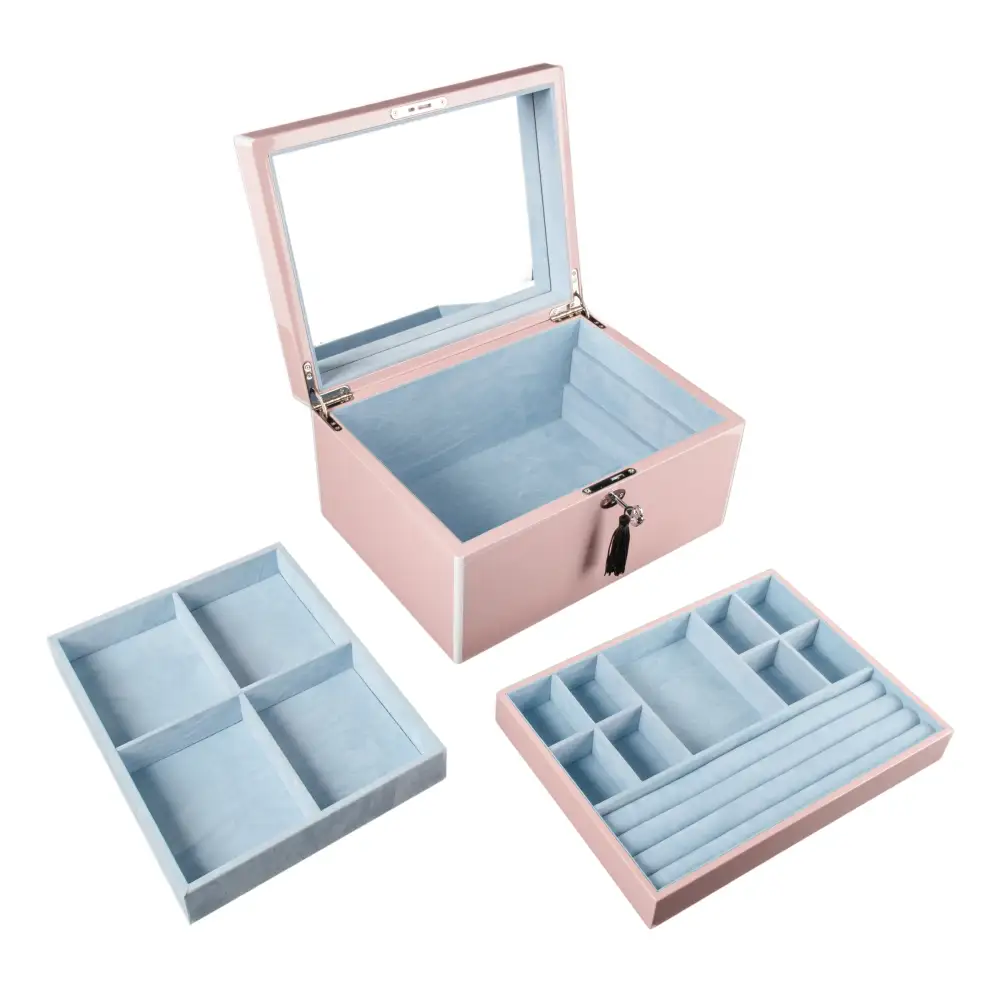 Wood Jewelry Storage Box