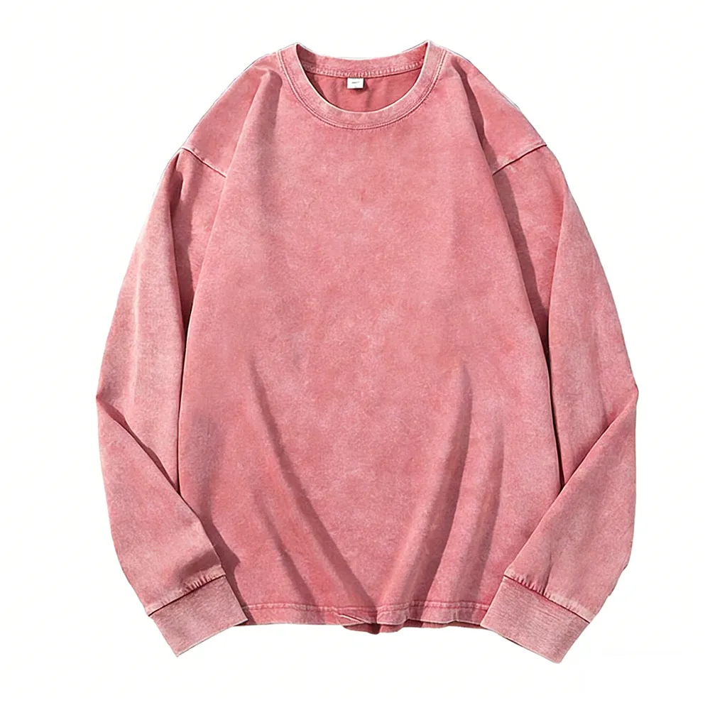 Acid-washed T-shirt