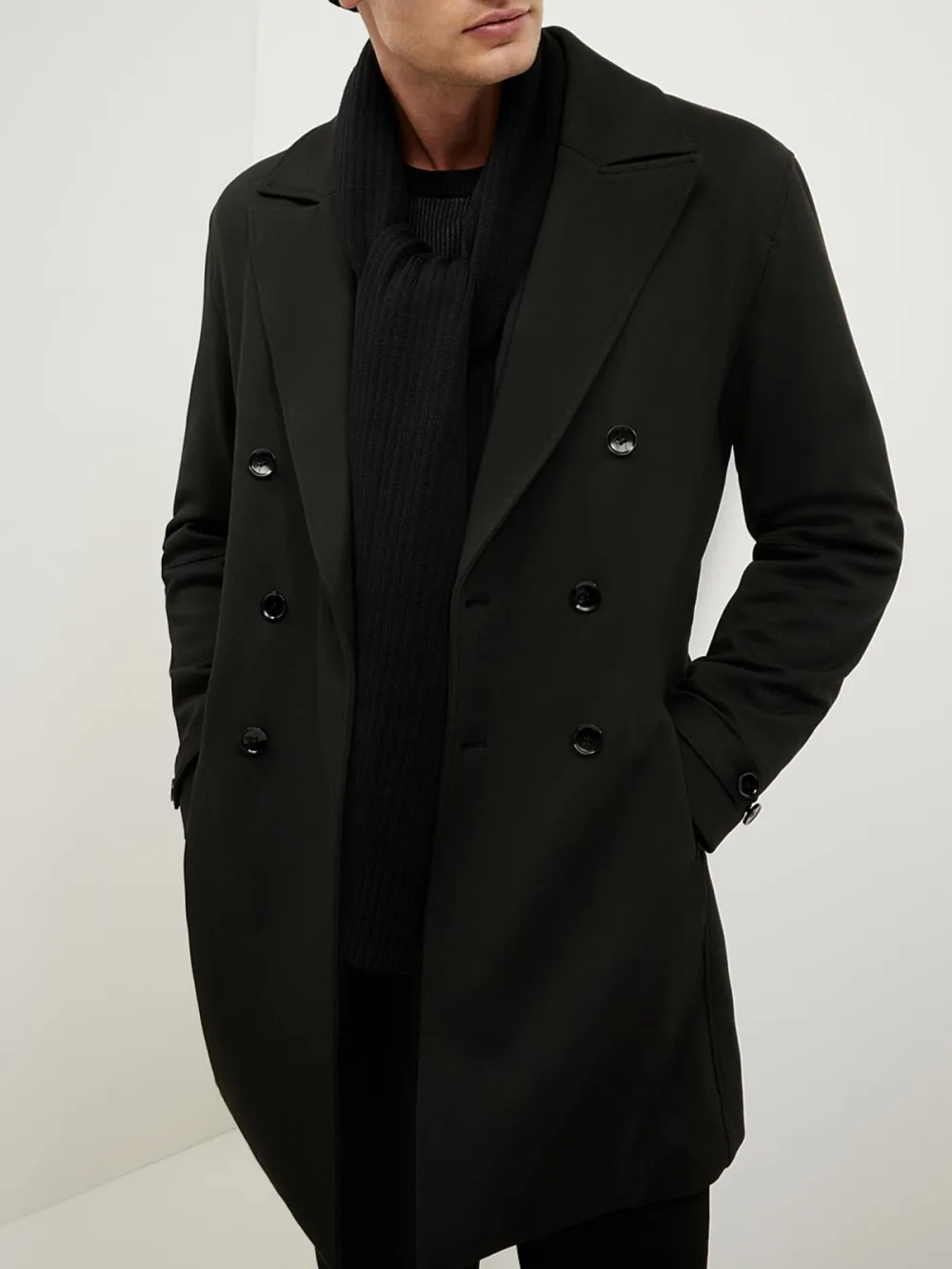Simple And Versatile Men'S Scarves