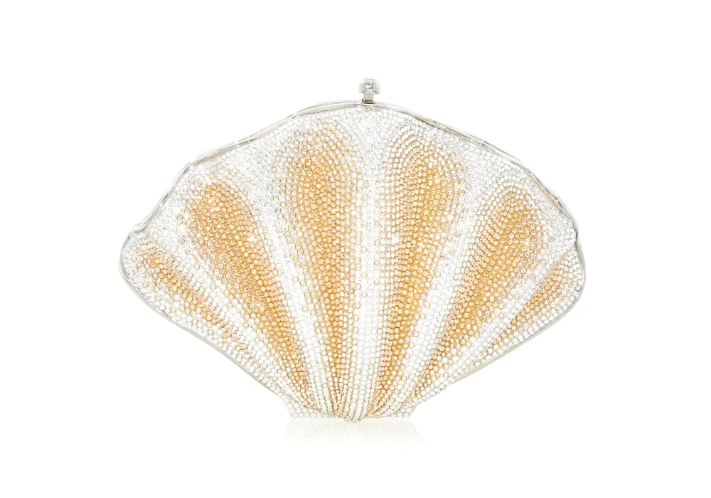 Statement Scallop Shell Evening Clutch