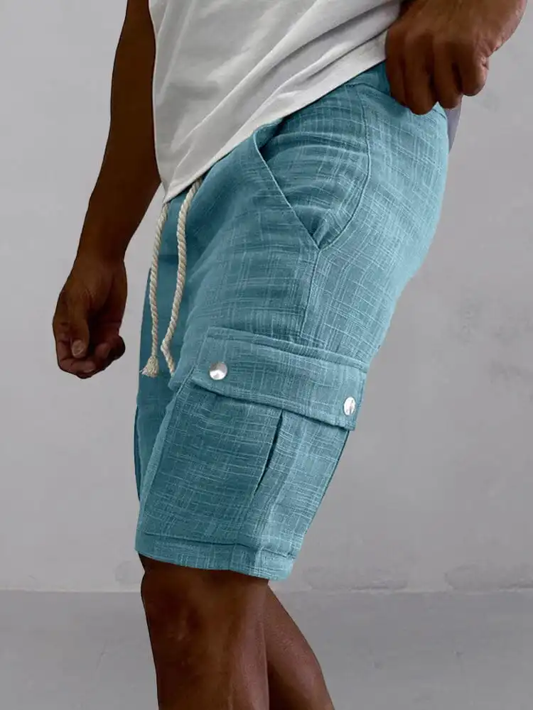 Men's Lightweight Cotton Cargo Shorts