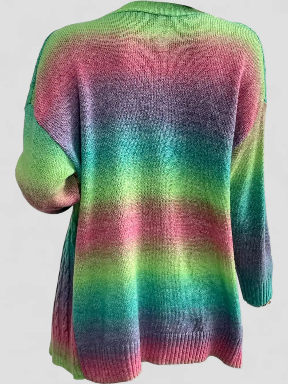 Knit Gradient Cardigan
