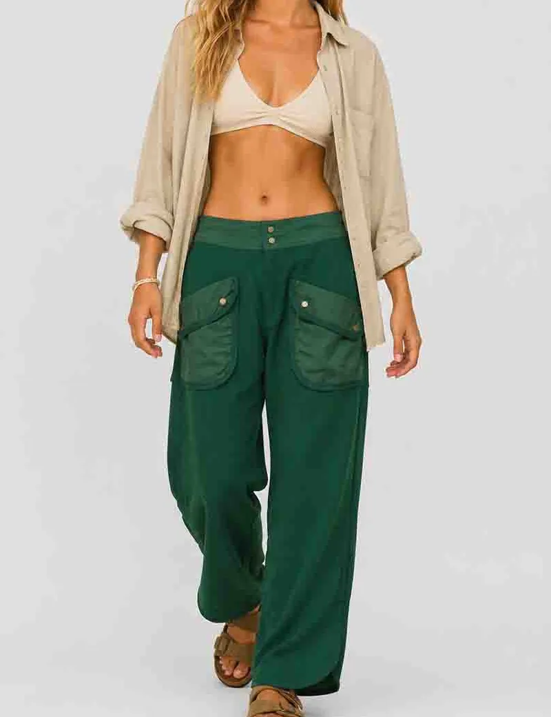 Pockets Pants Wide Leg Sweatpants