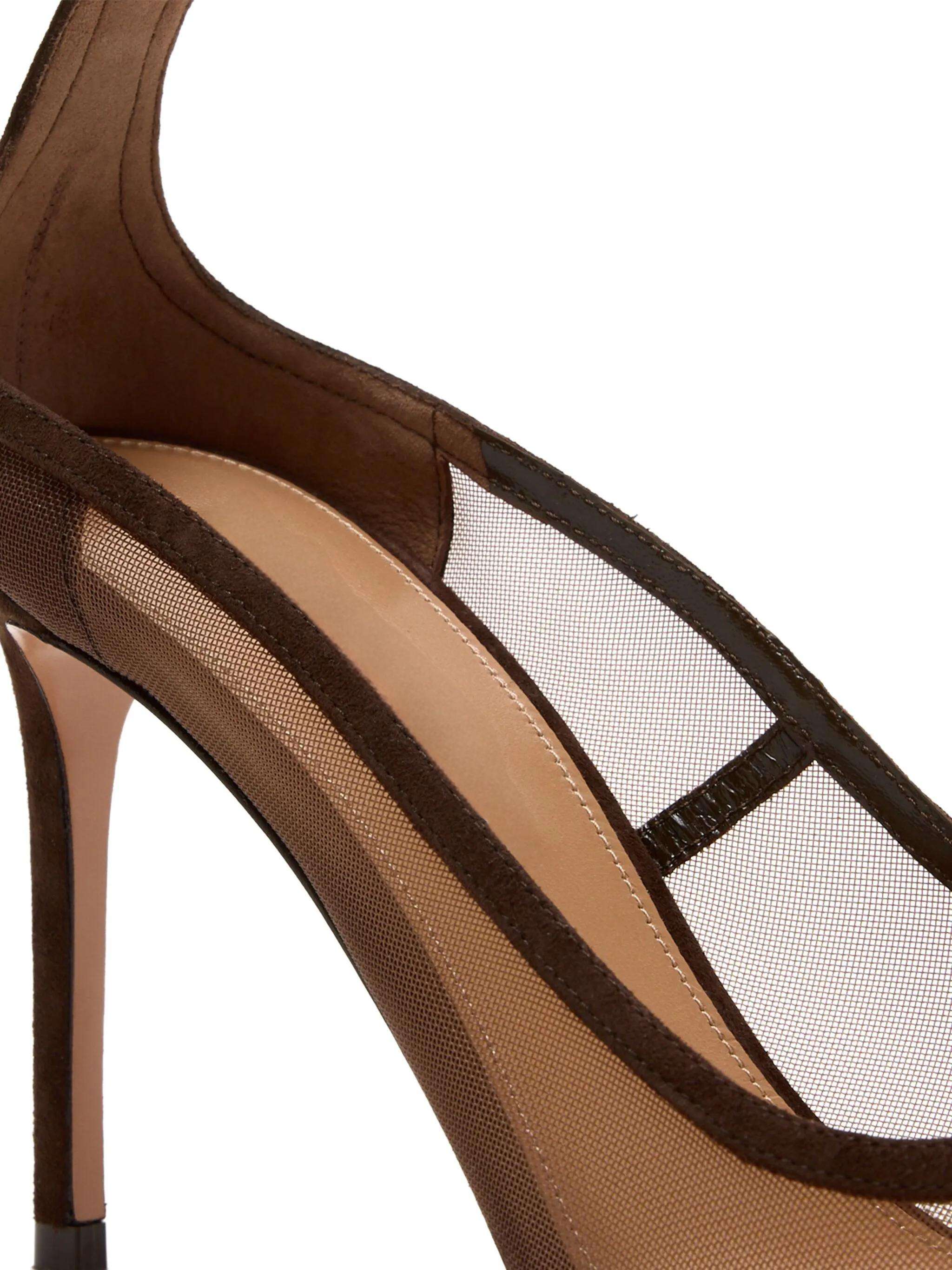 Livia Mesh High Heel Sandals