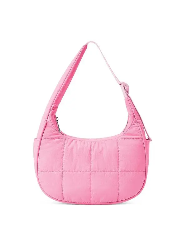 🛍️ Clearance Sale — 40% OFF! | Women's Solid Color Quilted Shoulder Bag – Fashionable Large Capacity Underarm Bag for Daily Use