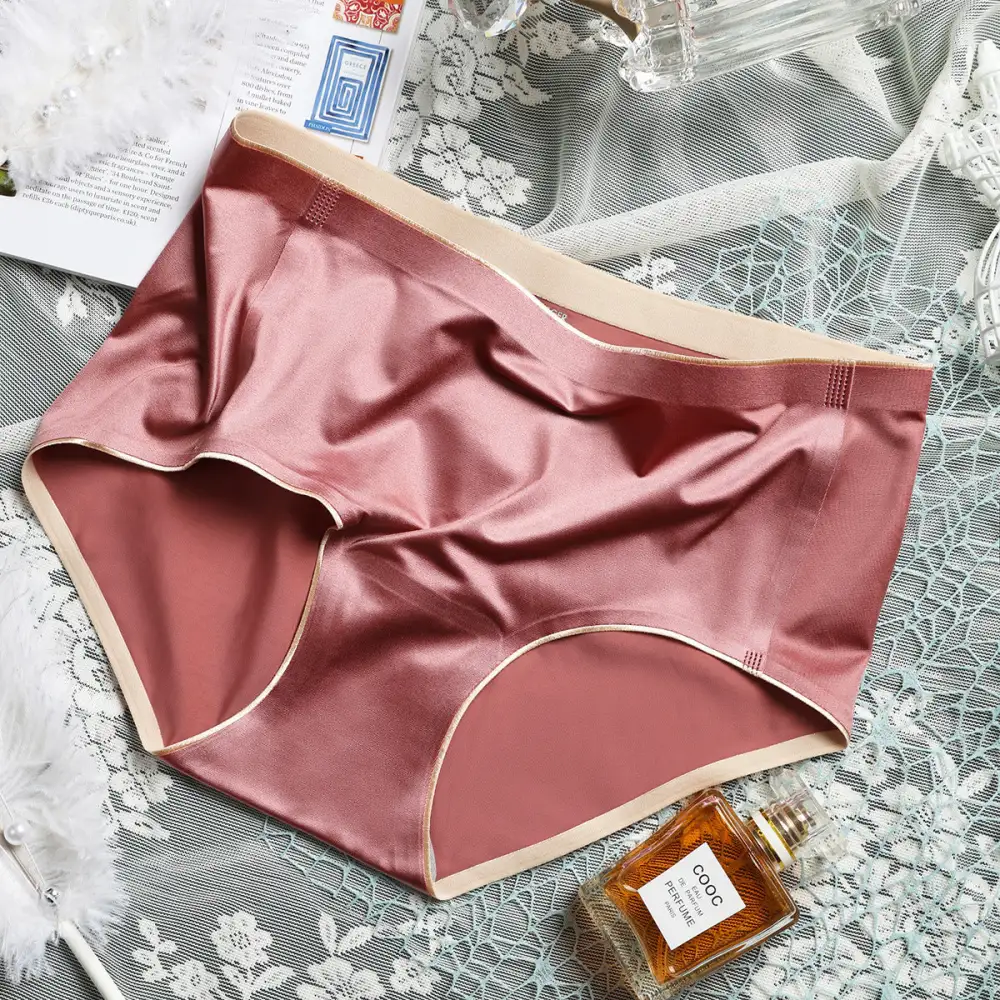 Antibacterial Modal Crotch Seamless Briefs