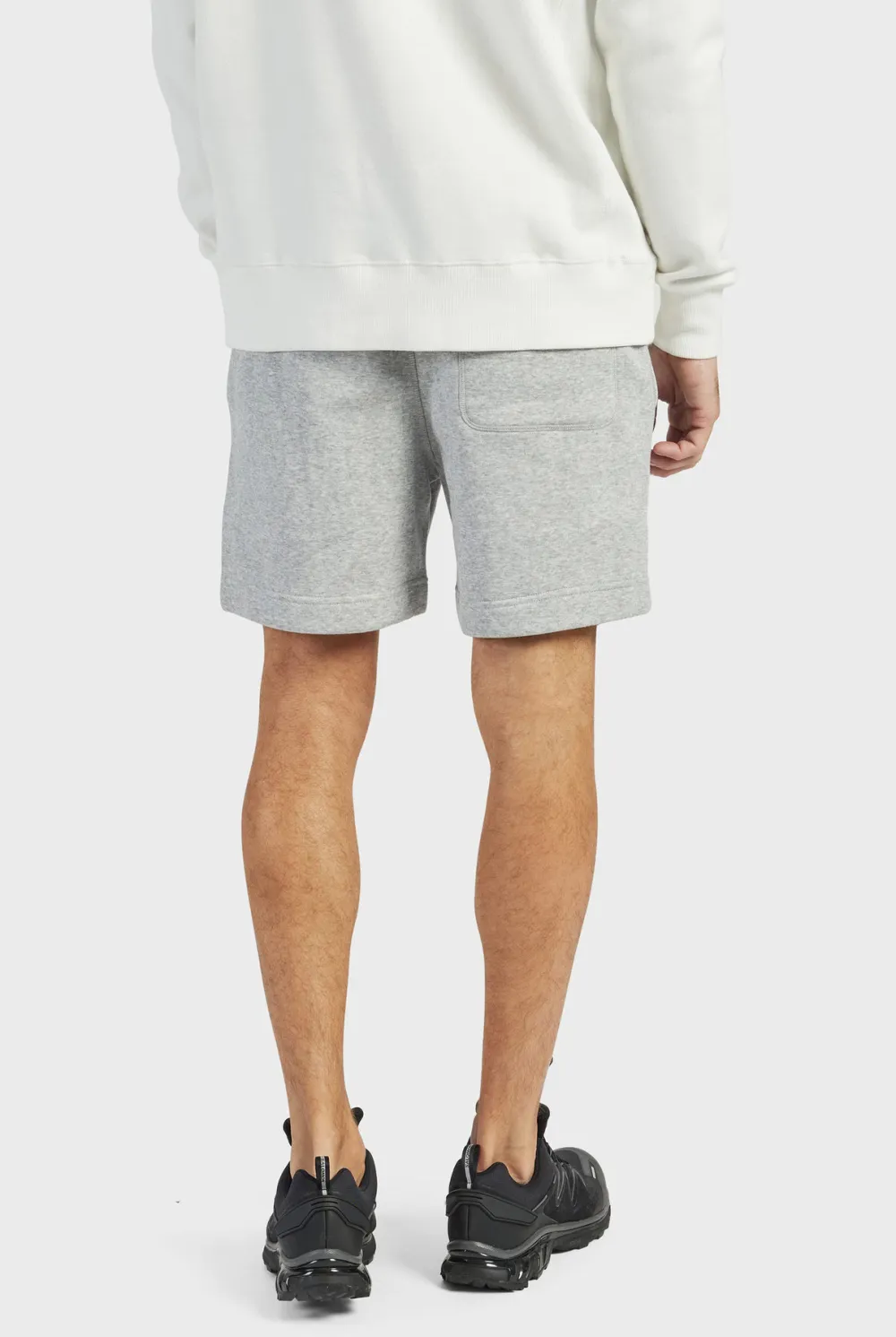 Light Gray French Terry Shorts