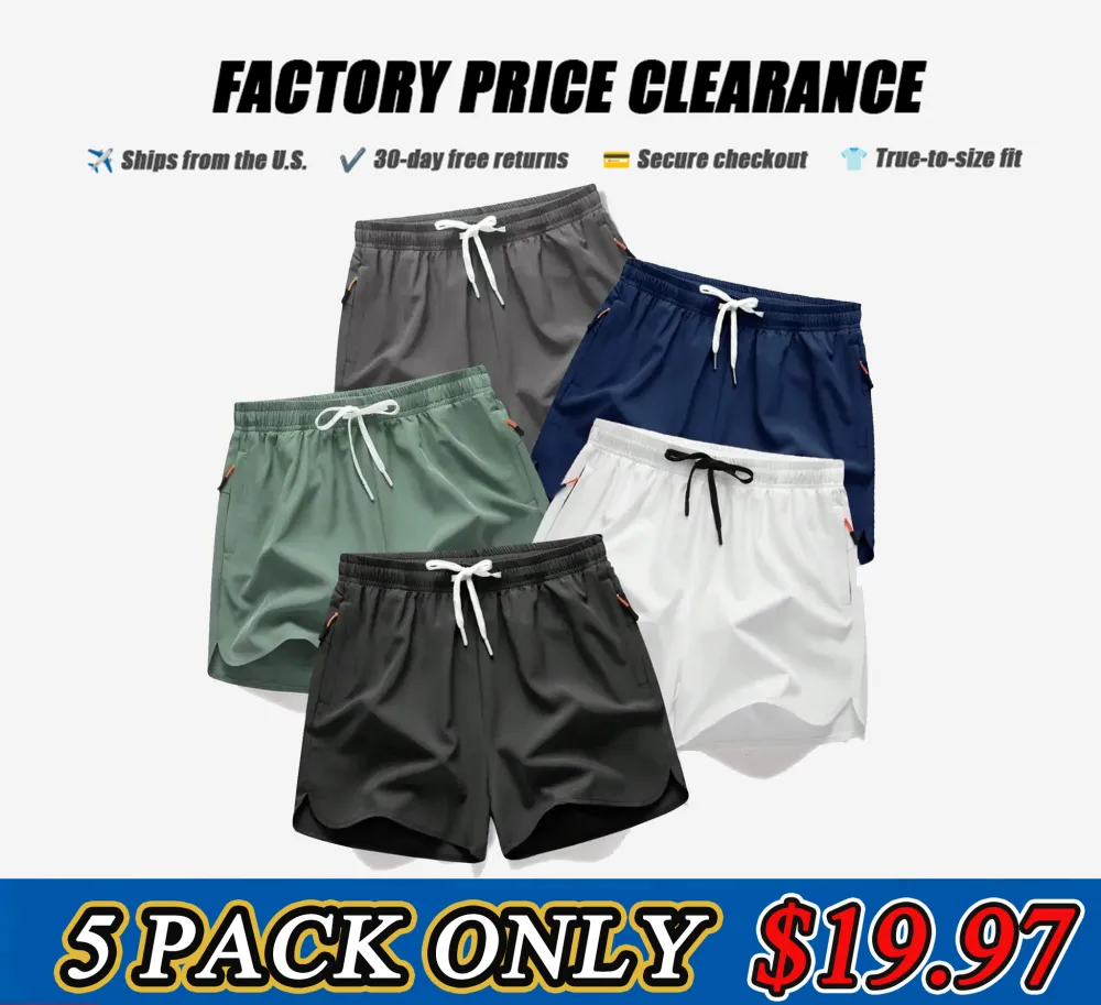 🎉Men's Summer Lightweight Breathable Quick-Dry Beach Short