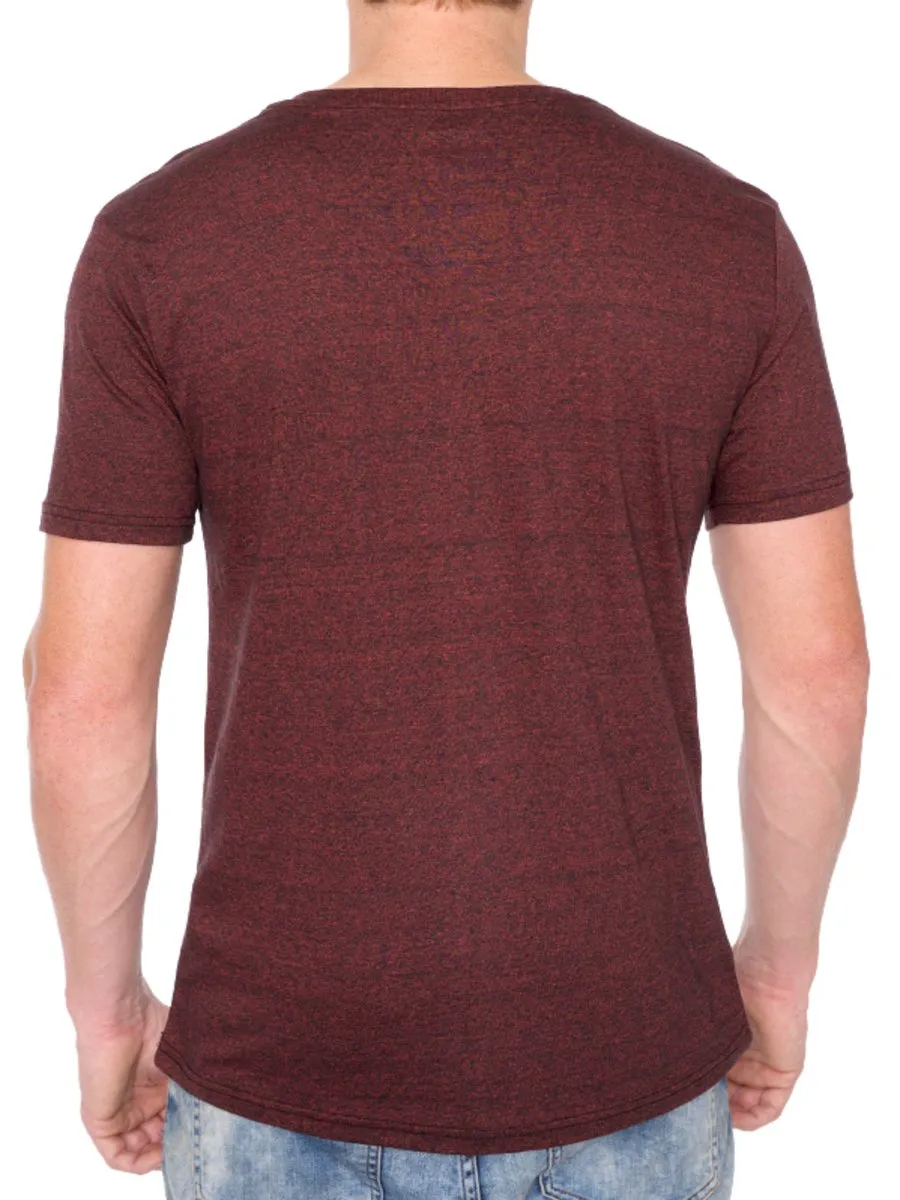 Everyday Jersey Textured Jersey Men's Button Down T-Shirt
