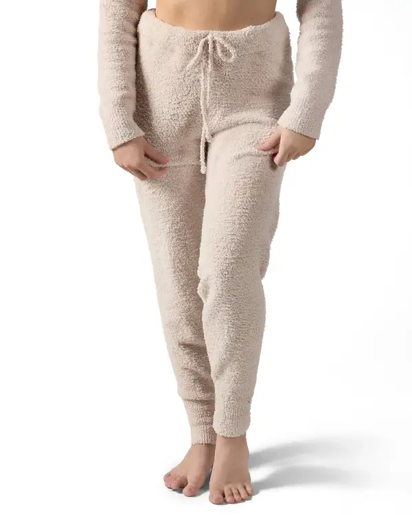 Soft And Cozy Knit Solid Jogger Pants