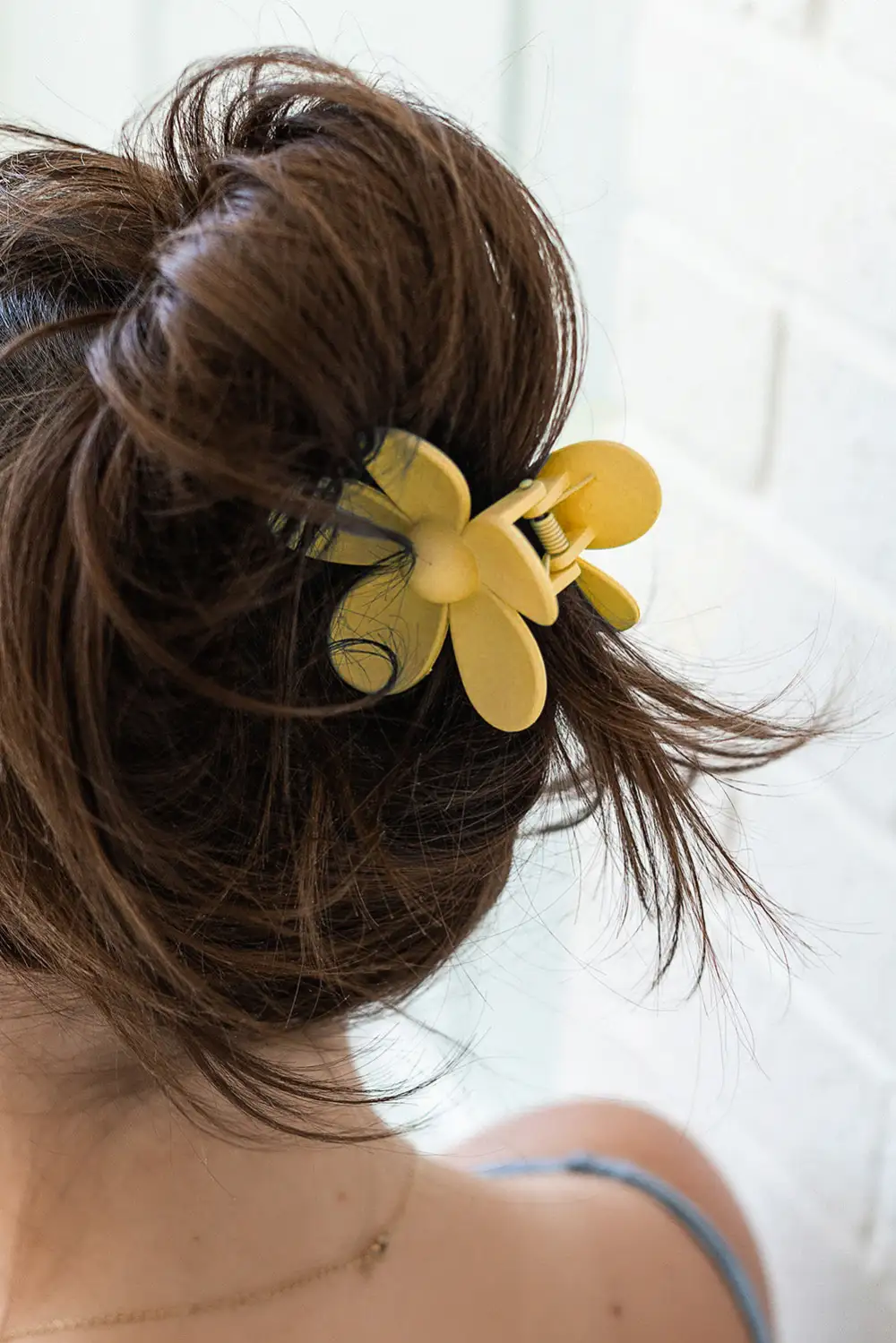 Small Flower Hair Claw Clip