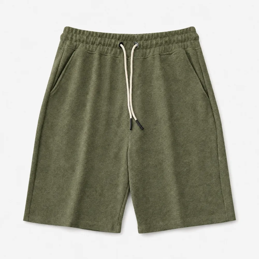 Men’s Relaxed Fleece Drawstring Shorts
