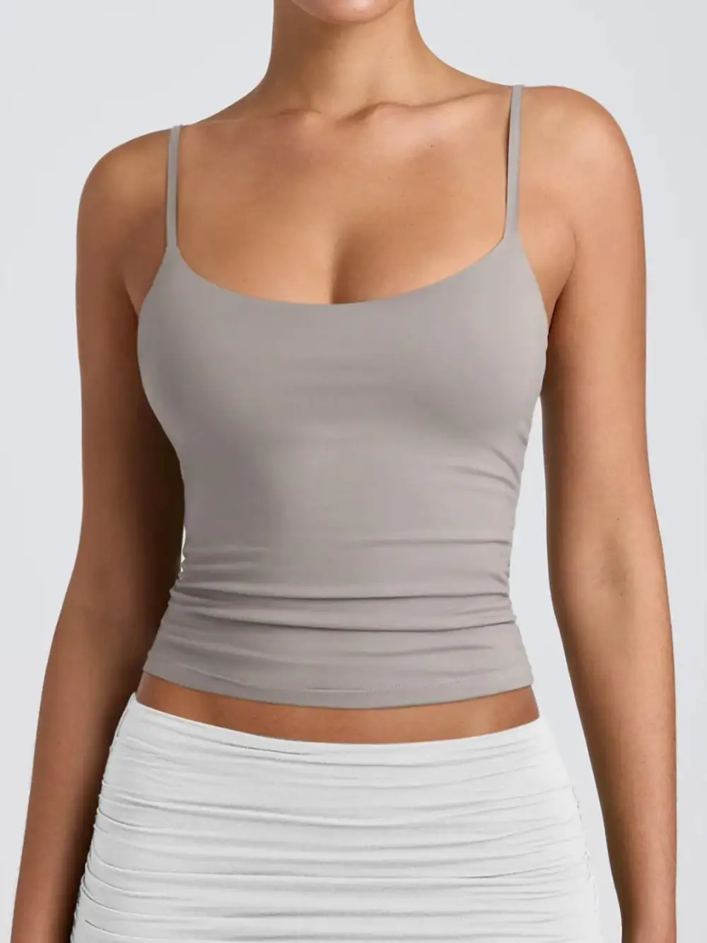 Scoop Neck Cami Polyester Blend