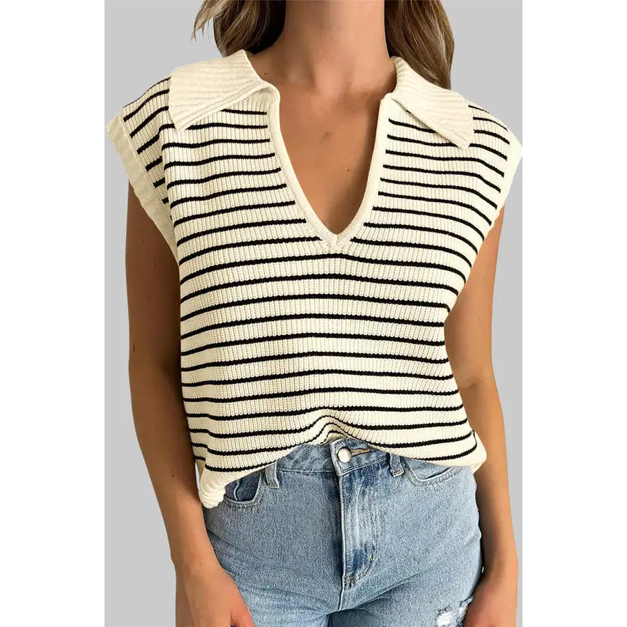 Collared Neck Tank