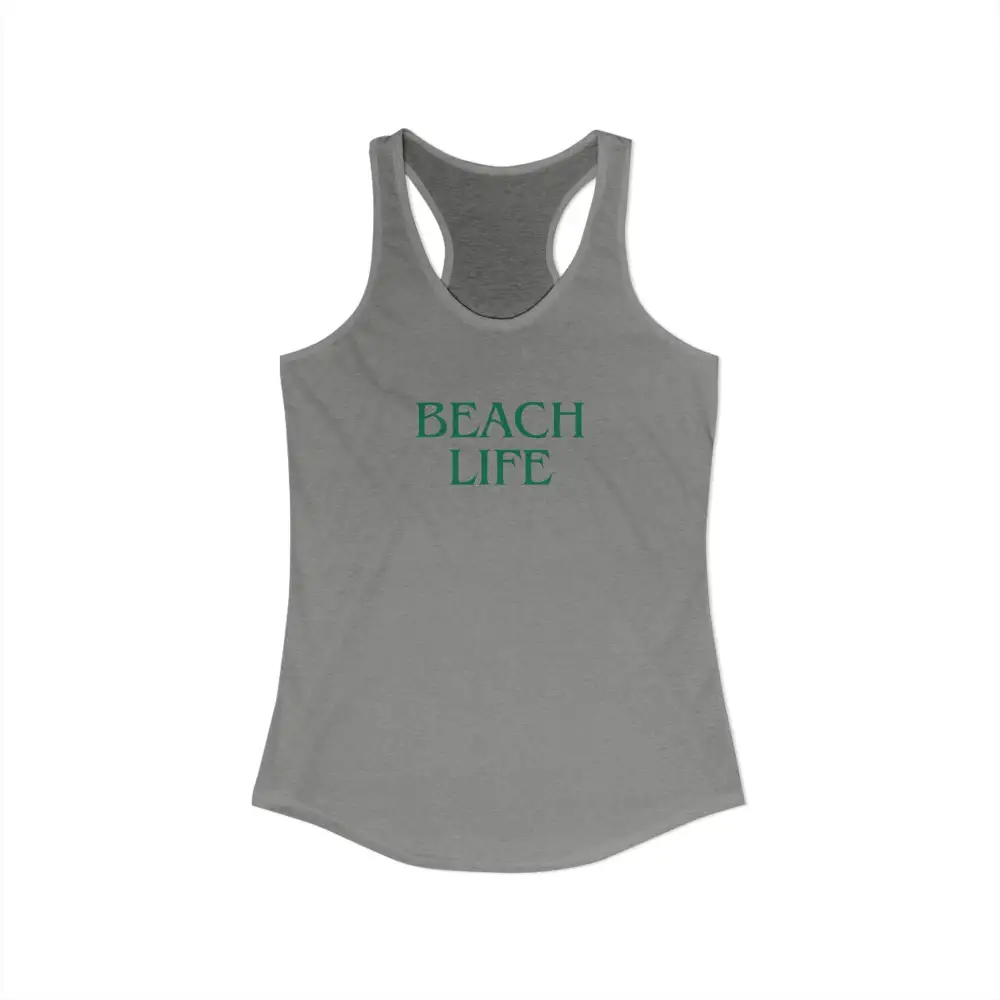 Beach Life Graphic Racerback Tank