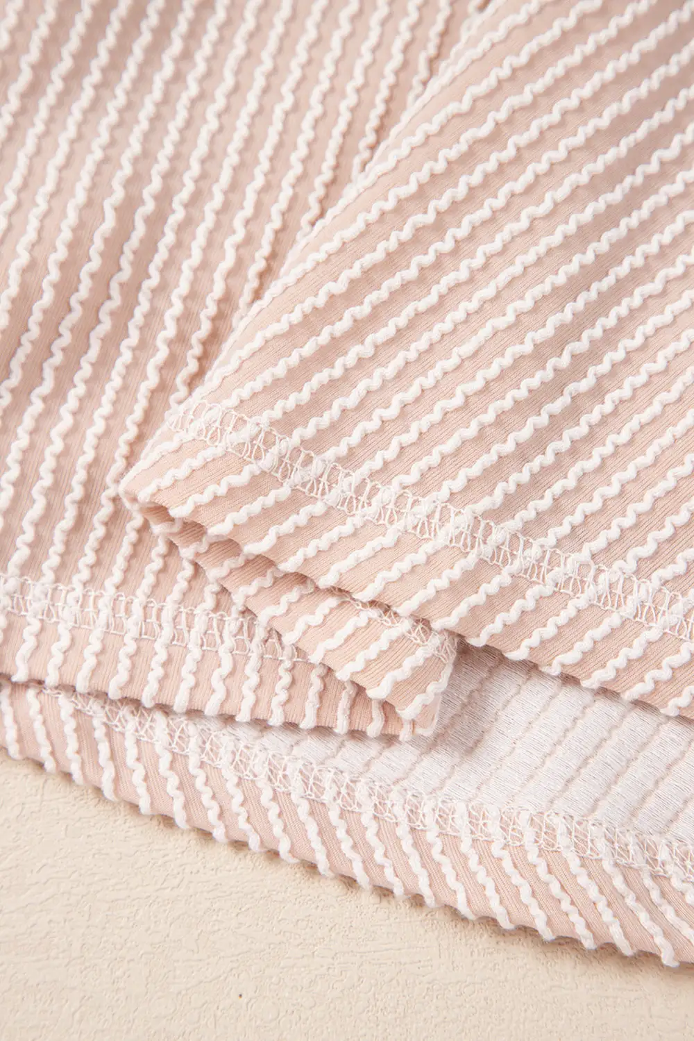 Ruffle Trim Coordinated Set