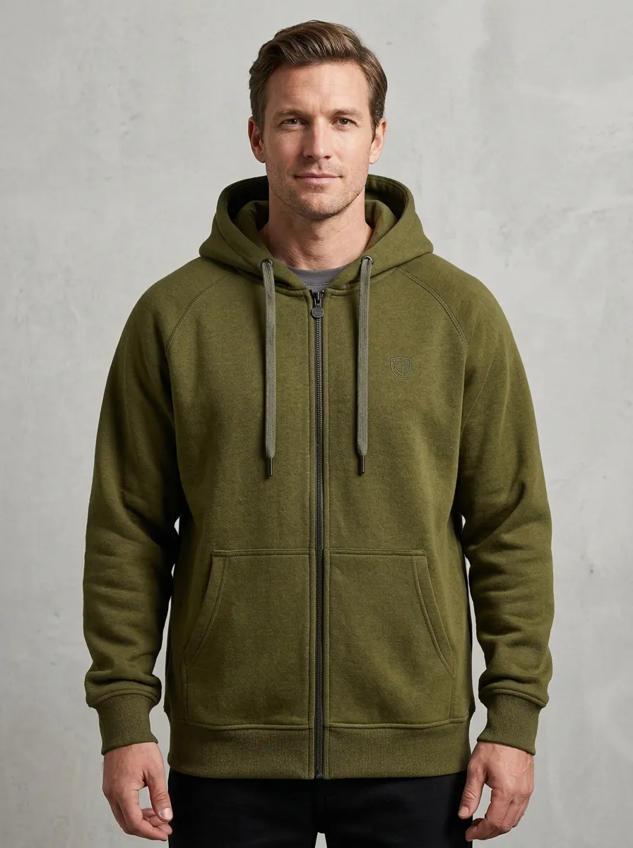 Modern Minimalist Zip-Up Modern Look Men's Sport Jacket