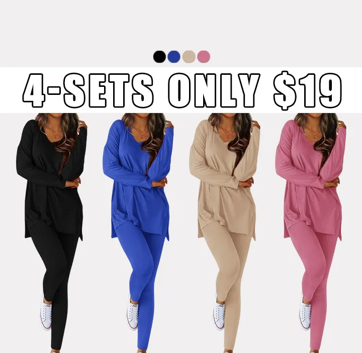 2 Piece Sets For Women Casual Lounge Matching Set
