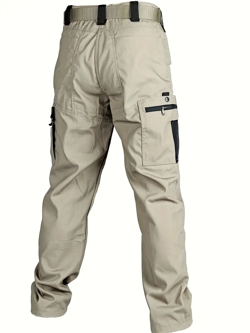 Men's Tactical Work Pants 9 Pockets Ripstop