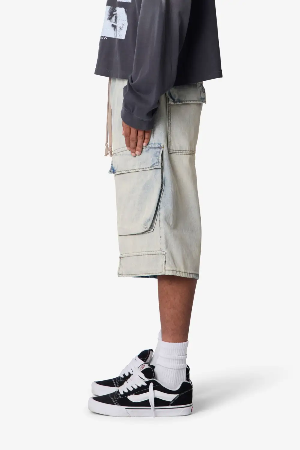 Everyday Cargo Denim Shorts