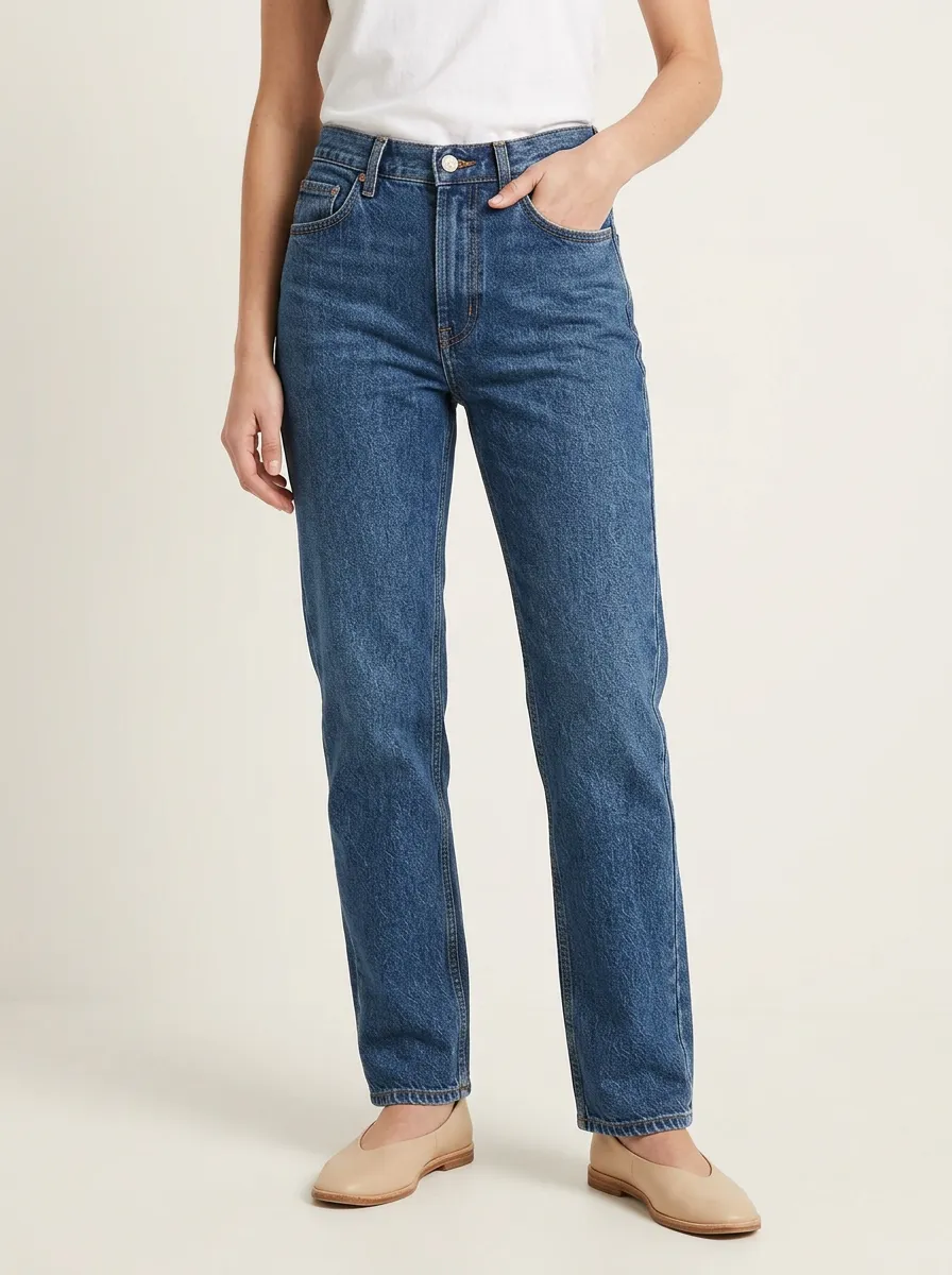 Clean Line Washed Jeans