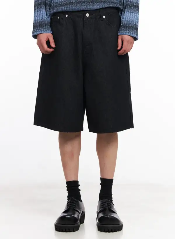 Men's No-Fade Denim Shorts