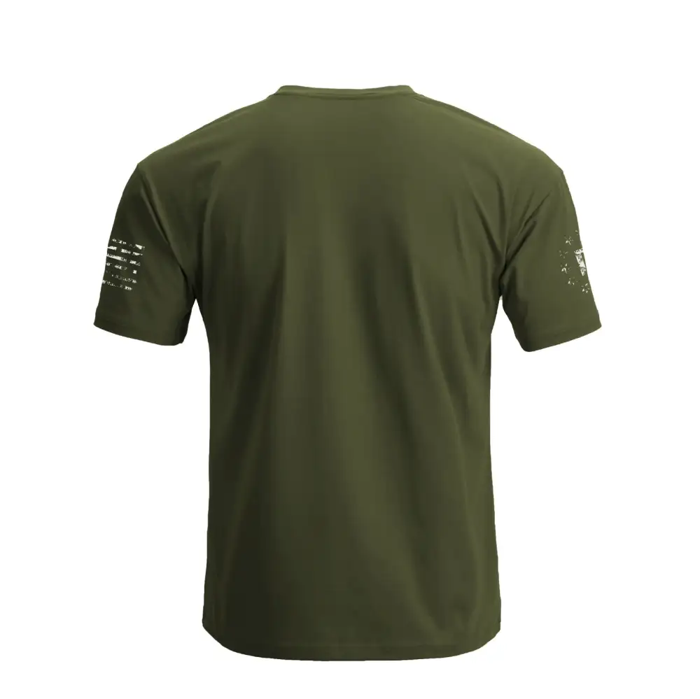 SKULL WATERPROOF V-NECK GRAPHIC TEE