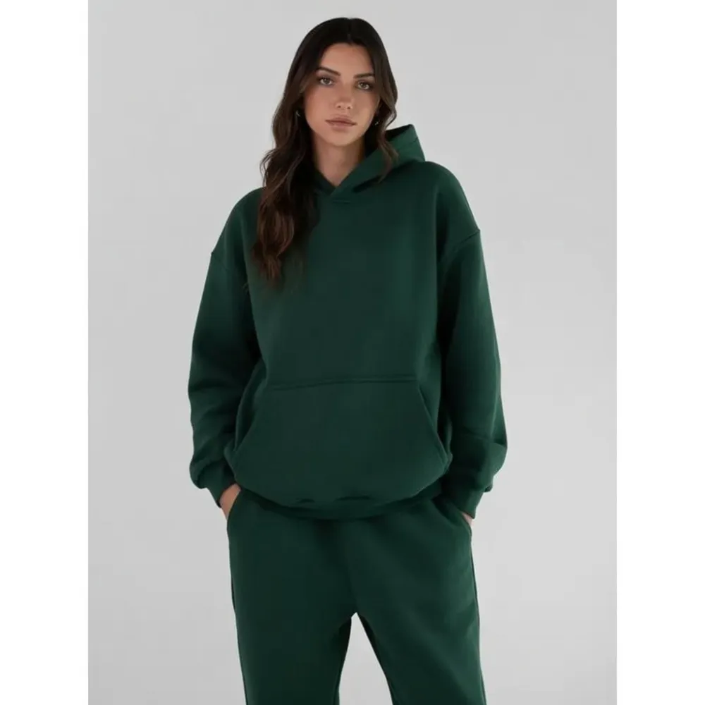 Pastel Hooded Tracksuit, Casual and Comfortable