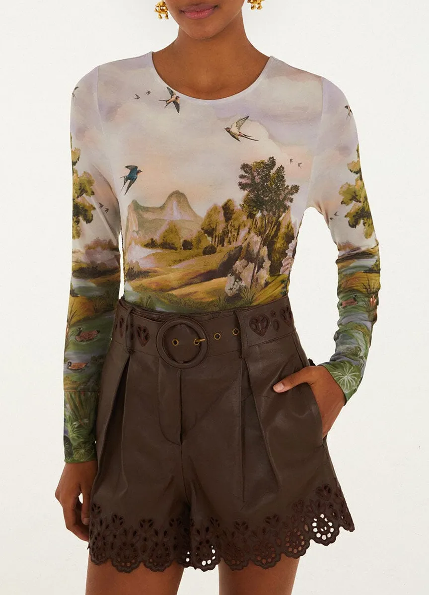 Sophisticated Long-Sleeve Blouse