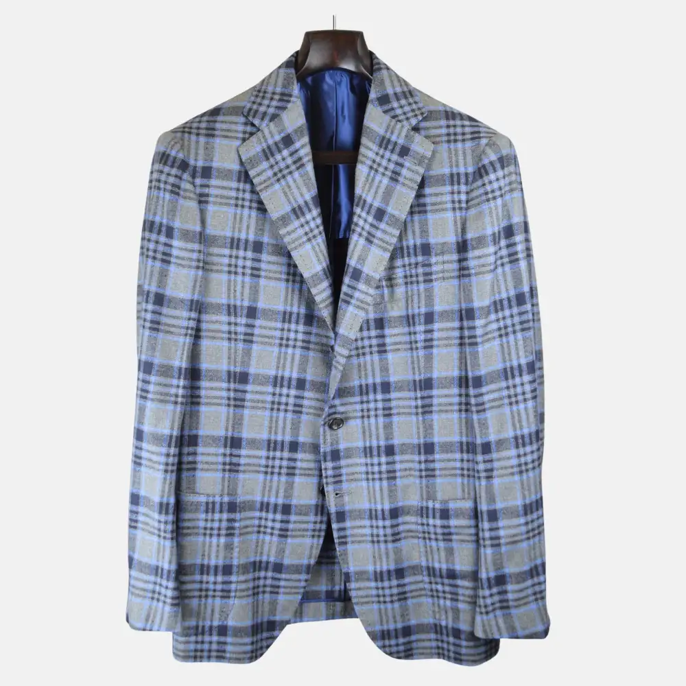 Structured Cashmere Silk Blazer Jacket