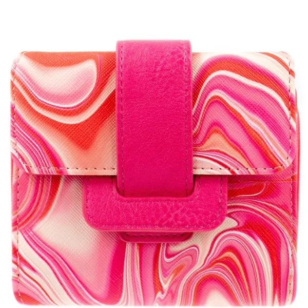 PU Leather Buckle  Wallet