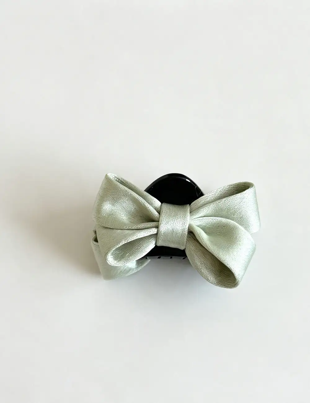 Satin Bow Shape Hair Clip Claw