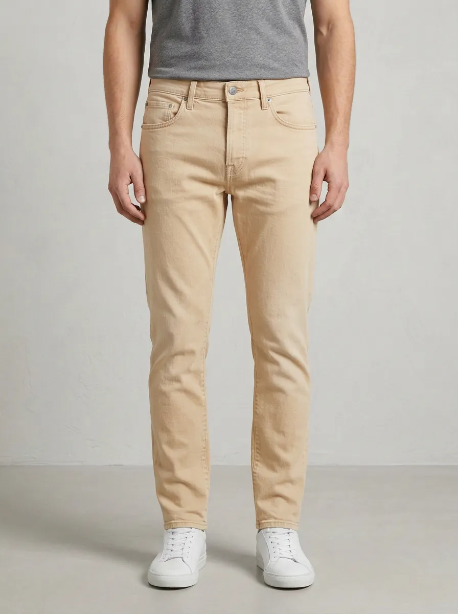 Washed Slim Fit Jeans