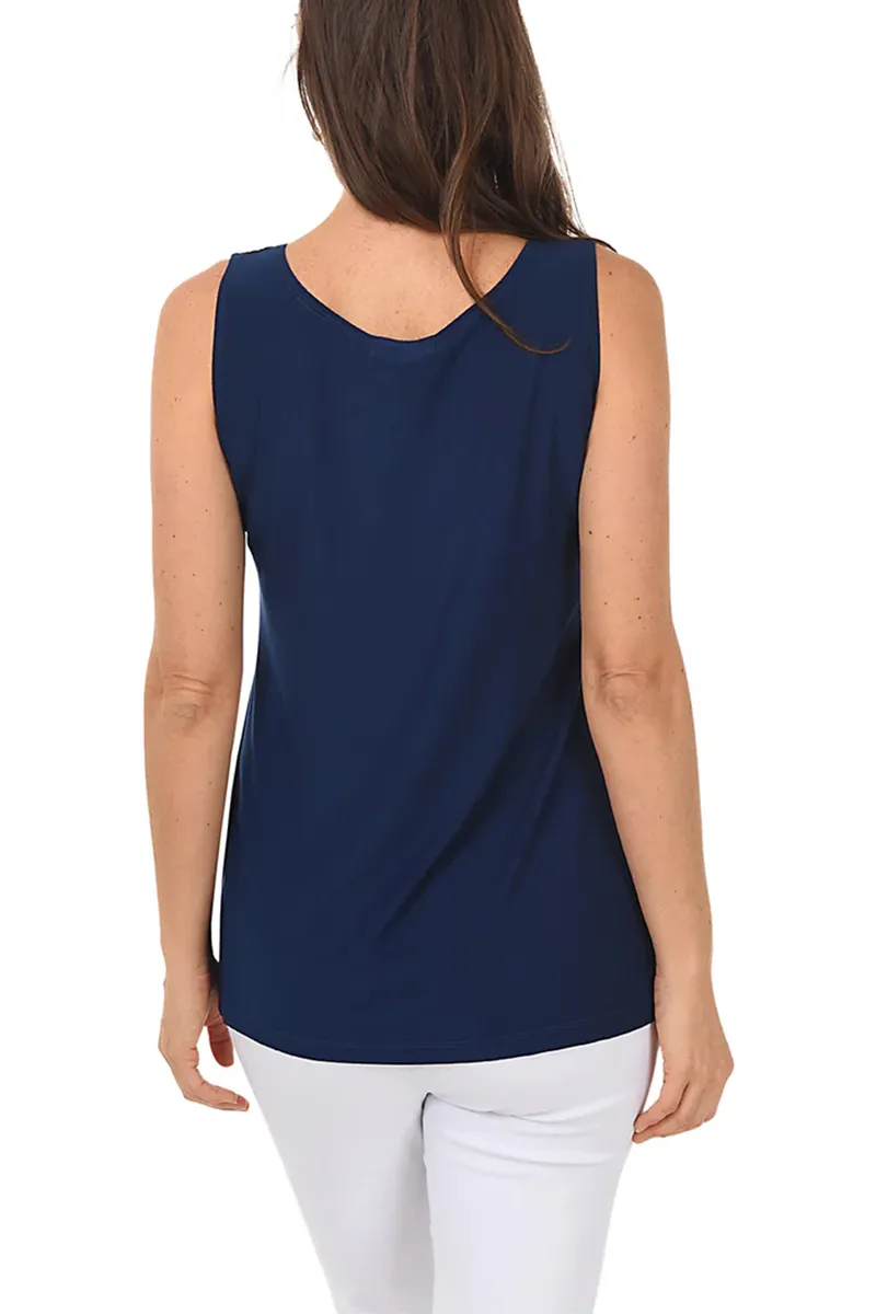 Classic Scoop Neck Sleeveless Tank