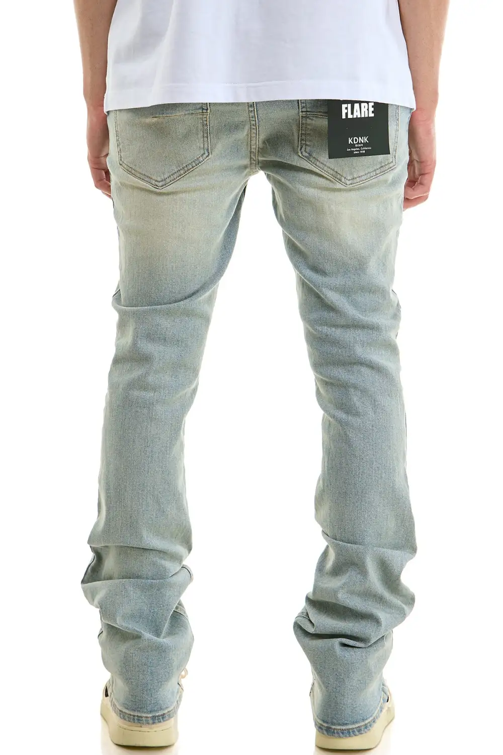 Men's Flare Skinny Slim Jeans