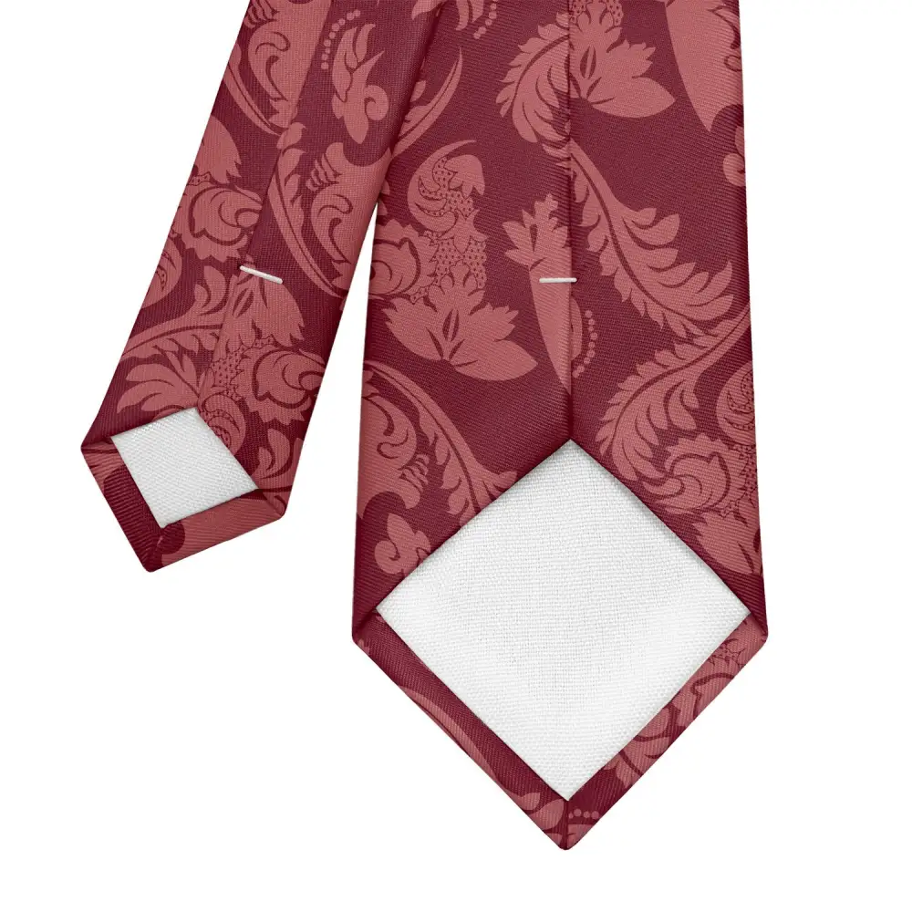 Refined Paisley Arrangement Necktie