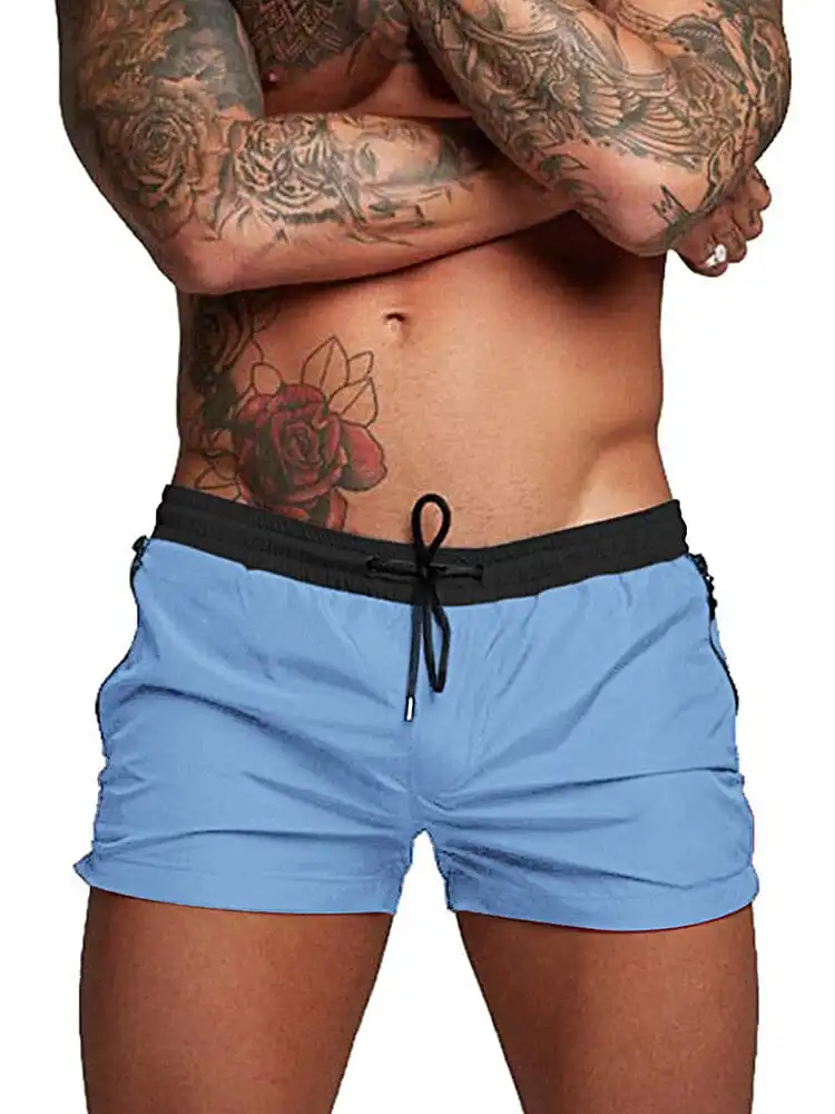 Men's Classic Slim Gym Sport Shorts