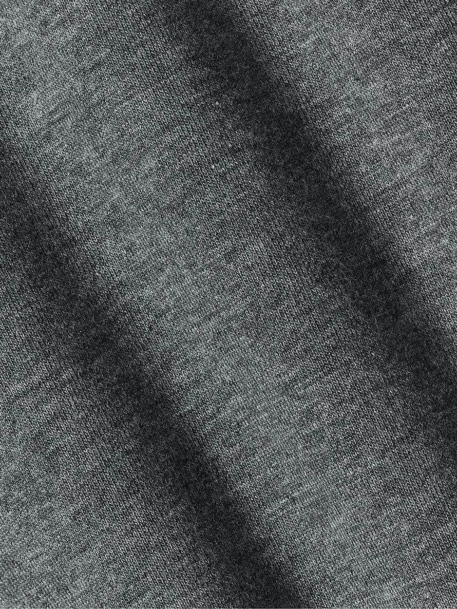 Dark grey Short Sleeve V-Neck T-shirt