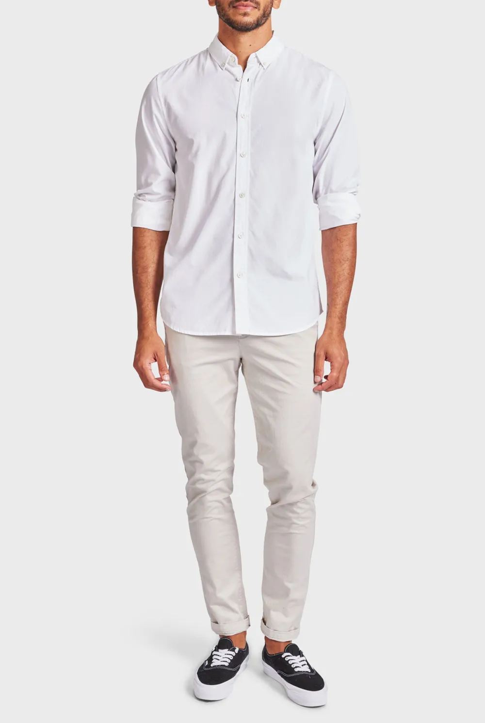 Regular Fit Linen Long - Sleeve Shirt