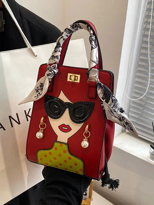 Compact Vintage Crossbody Bag