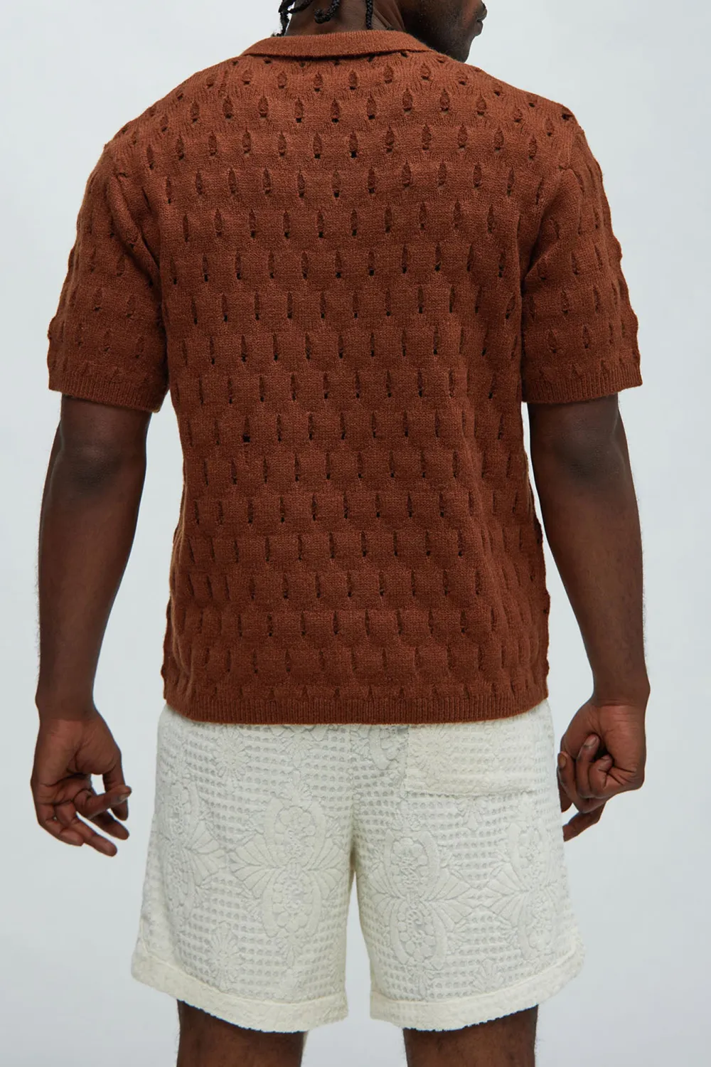 Hollow Textured Polo