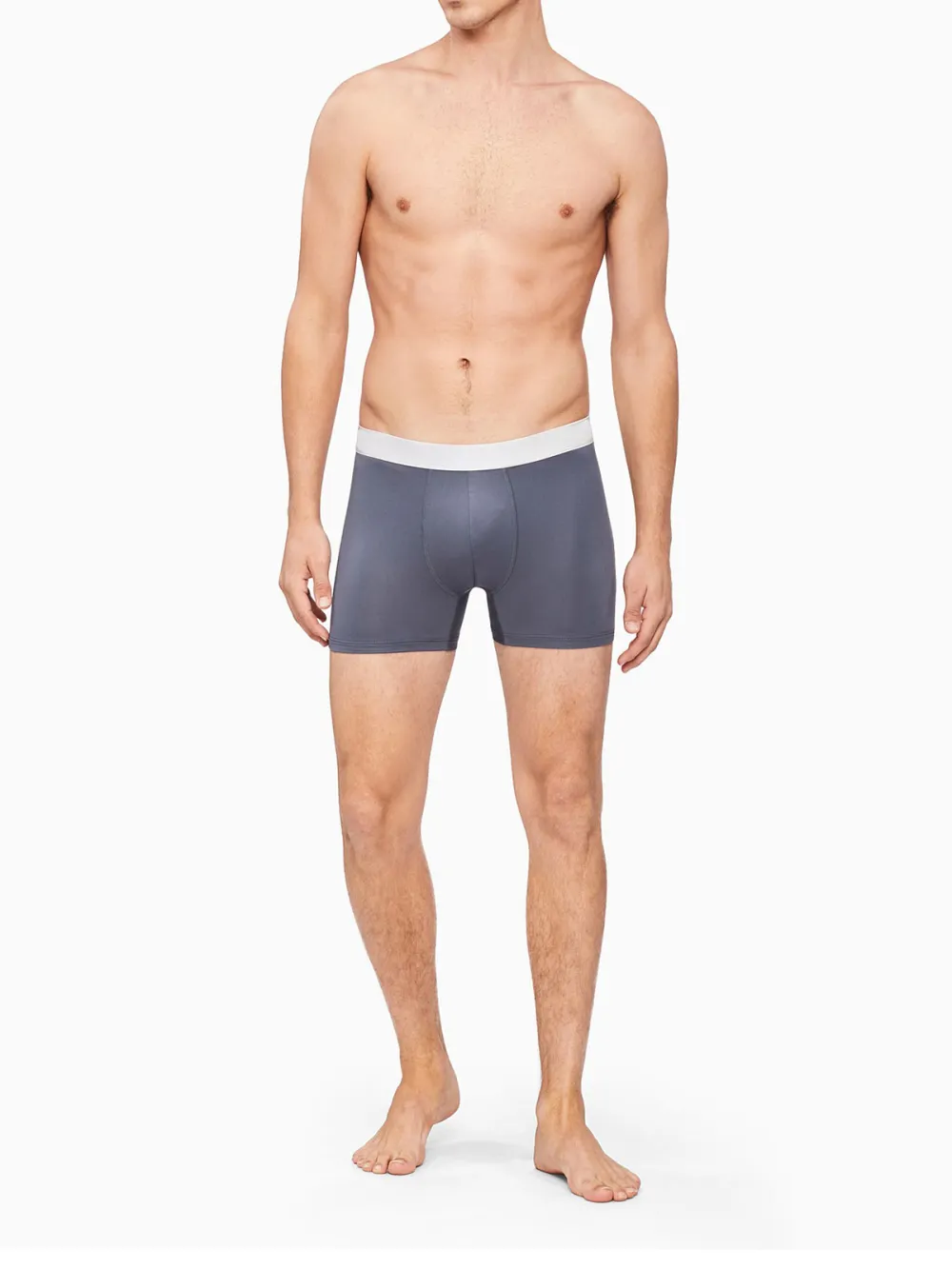 Men'S White Trim Briefs